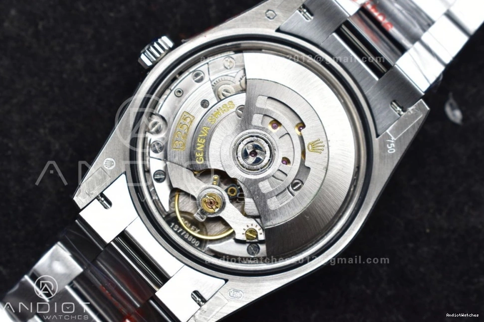 Best President 36 Weight) Bracelet Edition on Dial Grey Steel vr3255 684 SS 904L Efficient Roman QF (Gain V5 DayDate 0724